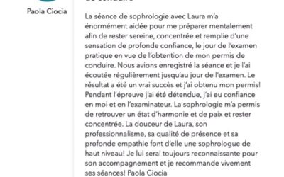Exemple séance sophrologie