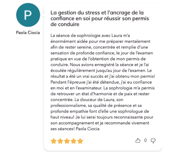 Ejemplo de sesión de sofrología